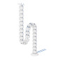 Neomounts ADS06-130WH Spina vertebrale - fissaggio a vite - universale Neomounts ADS06-130WH Spina vertebrale - fissaggio a vite - universale