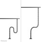 Neomounts ADS06-130BL Spina vertebrale - fissaggio a vite - universale Neomounts ADS06-130BL Spina vertebrale - fissaggio a vite - universale