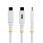 StarTech.com Cavo USB-C per ricarica 240W 5A PD EPR 2m, Ultra flessibile e resistente, USB 2.0, Cavo alimentazione laptop,