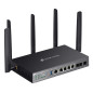 TP-Link Omada DR3650V-4G router wireless Gigabit Ethernet Dual-band (2.4 GHz/5 GHz) Nero TP-Link Omada DR3650V-4G router wireless Gigabit Ethernet Dual-band (2.4 GHz/5 GHz) Nero