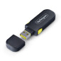 StarTech.com Blocco Porta USB-A con Chiave, 4 Inserti USB-A di ricambio, Tappi Antipolvere Riutilizzabili con Chiusura a Scatto