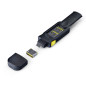 StarTech.com Blocco Porta USB-A con Chiave, 4 Inserti USB-A di ricambio, Tappi Antipolvere Riutilizzabili con Chiusura a Scatto