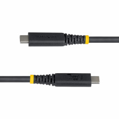 StarTech.com Cavo USB4 da 1m, 40 Gbps, Cavo USB-C certificato USB-IF, 240W PD, 8K 60Hz   4K 240 Hz DP2.1 DP40, Rivestimento in