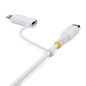 StarTech.com Cavo di Ricarica USB-C 2-in-1 Robusto da 1 m con Adattatore Lightning, 30W/60W (3A), Certificato Apple MFi, Guaina StarTech.com Cavo di Ricarica USB-C 2-in-1 Robusto da 1 m con Adattatore Lightning, 30W/60W (3A), Certificato Apple MFi, Guaina