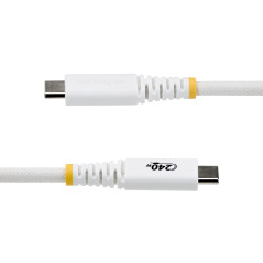StarTech.com Cavo USB-C per ricarica 240W 5A PD EPR 3m, Ultra flessibile e resistente, USB 2.0, Cavo alimentazione laptop,