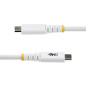 StarTech.com Cavo USB-C per ricarica 240W 5A PD EPR 3m, Ultra flessibile e resistente, USB 2.0, Cavo alimentazione laptop,