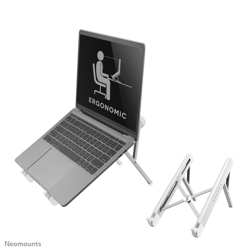 Neomounts NSLS010 Supporto per laptop 11-17" - pieghevole - compatto - universale Neomounts NSLS010 Supporto per laptop 11-17" - pieghevole - compatto - universale