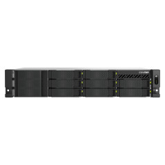 QNAP TS-H1065EU-RP Server di archiviazione Armadio (2U) 8 GB DDR5 0 TB QNAP QTS Nero