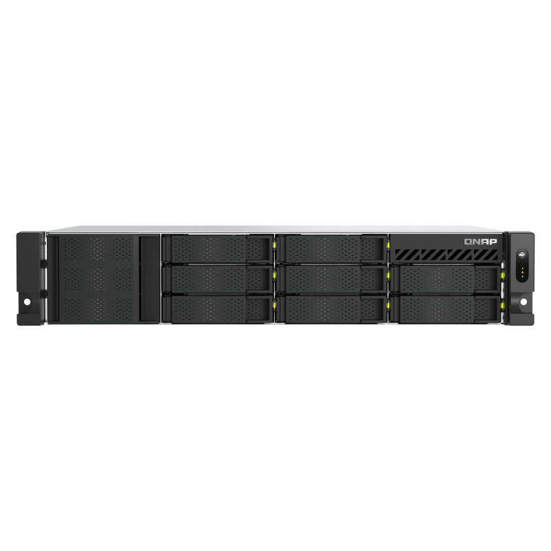 QNAP TS-H1065EU-RP Server di archiviazione Armadio (2U) 8 GB DDR5 0 TB QNAP QTS Nero QNAP TS-H1065EU-RP Server di archiviazione Armadio (2U) 8 GB DDR5 0 TB QNAP QTS Nero