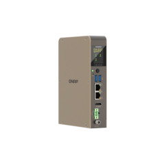 QNAP QBoat-300 NAS Compatta 4 GB 0 TB QNAP QTS Grigio