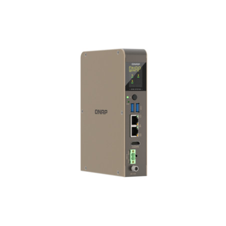 QNAP QBoat-300 NAS Compatta 4 GB 0 TB QNAP QTS Grigio