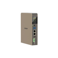 QNAP QBoat-300 NAS Compatta 4 GB 0 TB QNAP QTS Grigio