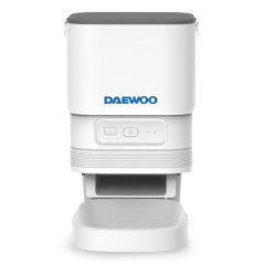 Daewoo D-PF13 distributore di cibo e acqua per cani e gatti Acrilonitrile butadiene stirene (ABS) Grigio, Bianco Universale