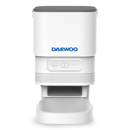Daewoo D-PF13 distributore di cibo e acqua per cani e gatti Acrilonitrile butadiene stirene (ABS) Grigio, Bianco Universale