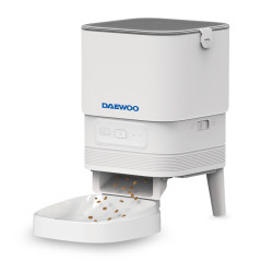 Daewoo D-PF13 distributore di cibo e acqua per cani e gatti Acrilonitrile butadiene stirene (ABS) Grigio, Bianco Universale