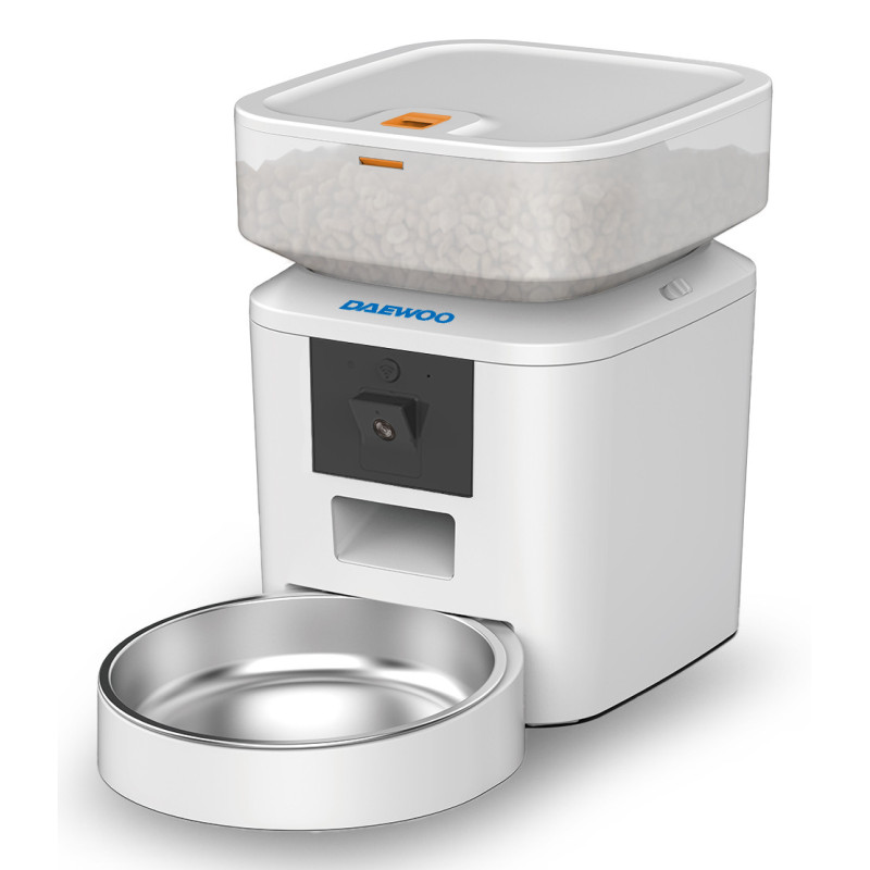Daewoo D-QQ039-2L distributore di cibo e acqua per cani e gatti Acrilonitrile butadiene stirene (ABS), Acciaio inox Bianco Daewoo D-QQ039-2L distributore di cibo e acqua per cani e gatti Acrilonitrile butadiene stirene (ABS), Acciaio inox Bianco