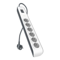 Belkin BSV603VF2M-V2 protezione da sovraccarico Grigio, Bianco 6 presa(e) AC