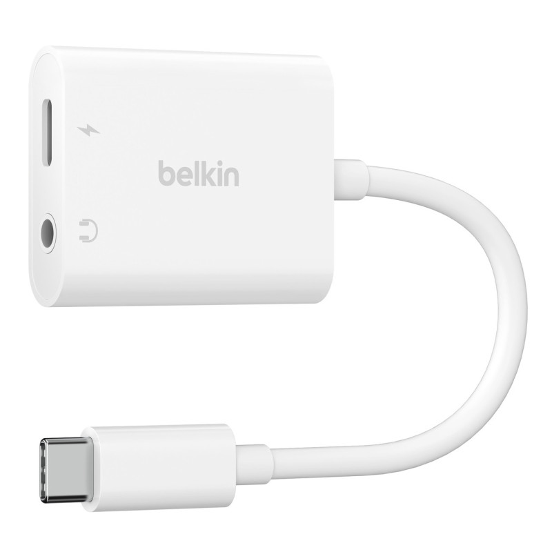 Belkin ROCKSTAR 3.5 MM AUDIO + USB-C CHARGE ADAPTER Belkin ROCKSTAR 3.5 MM AUDIO + USB-C CHARGE ADAPTER