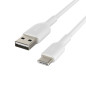 Belkin CAB001BT2MWH cavo USB 2 m USB A USB C Bianco Belkin CAB001BT2MWH cavo USB 2 m USB A USB C Bianco