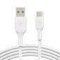 Belkin CAB001BT2MWH cavo USB 2 m USB A USB C Bianco Belkin CAB001BT2MWH cavo USB 2 m USB A USB C Bianco