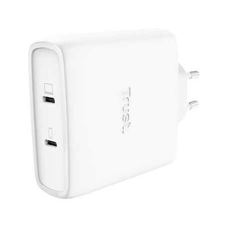 Trust Maxo Caricabatteria a 2 porte USB-C GaN da 100 W