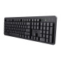 Trust Ody II tastiera Ufficio RF Wireless QWERTY Inglese UK Nero Trust Ody II tastiera Ufficio RF Wireless QWERTY Inglese UK Nero