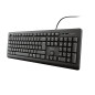 Trust Primo tastiera Universale USB QWERTY Inglese US Nero Trust Primo tastiera Universale USB QWERTY Inglese US Nero