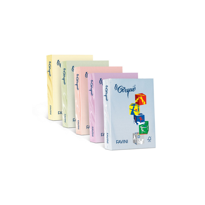 Favini Le Cirque carta inkjet A4 (210x297 mm) 250 fogli Blu Favini Le Cirque carta inkjet A4 (210x297 mm) 250 fogli Blu