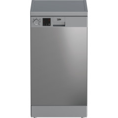 Beko DVS05024X Lavastoviglie SLIM a Libera Installazione, 45 cm, 10 Coperti