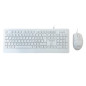 YASHI MY540 tastiera Mouse incluso Casa/ufficio USB QWERTY Bianco YASHI MY540 tastiera Mouse incluso Casa/ufficio USB QWERTY Bianco