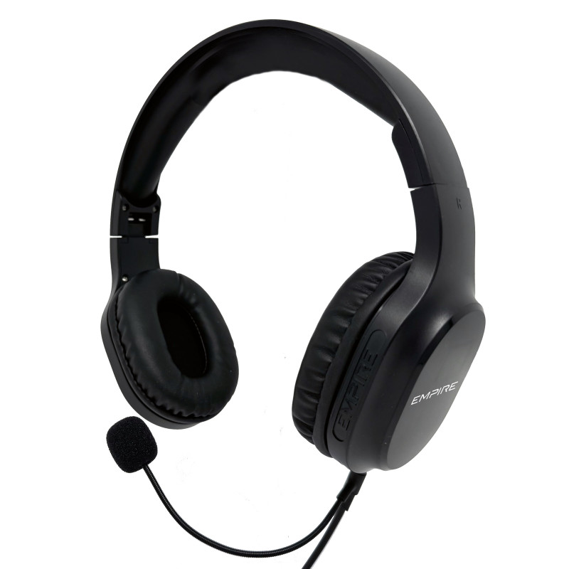 Empire Media EMSP.H15MIC cuffia e auricolare Cablato A Padiglione Chiamate/Musica/Sport/Tutti i giorni USB tipo-C Nero Empire Media EMSP.H15MIC cuffia e auricolare Cablato A Padiglione Chiamate/Musica/Sport/Tutti i giorni USB tipo-C Nero