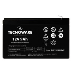 Tecnoware EACPE12V09ATWP batteria UPS Acido piombo (VRLA) 12 V 9 Ah