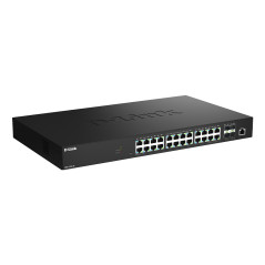 D-Link DMS-1250-28/E switch di rete Gestito L2 2.5G Ethernet (100/1000/2500) Nero