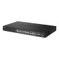 D-Link DMS-1250-28/E switch di rete Gestito L2 2.5G Ethernet (100/1000/2500) Nero D-Link DMS-1250-28/E switch di rete Gestito L2 2.5G Ethernet (100/1000/2500) Nero