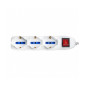 Vultech Multipresa bipasso 9 posti con tasto ON/OFF 16A Vultech Multipresa bipasso 9 posti con tasto ON/OFF 16A