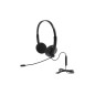YASHI AC300 cuffia e auricolare Cablato Portatile USB tipo A Nero YASHI AC300 cuffia e auricolare Cablato Portatile USB tipo A Nero