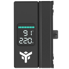 itek ICY-4HAT Processore Raffreddatore d'aria 12 cm Nero