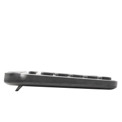 itek DGT W42B tastiera Universale RF senza fili + Bluetooth QWERTY Inglese, Italiano Nero