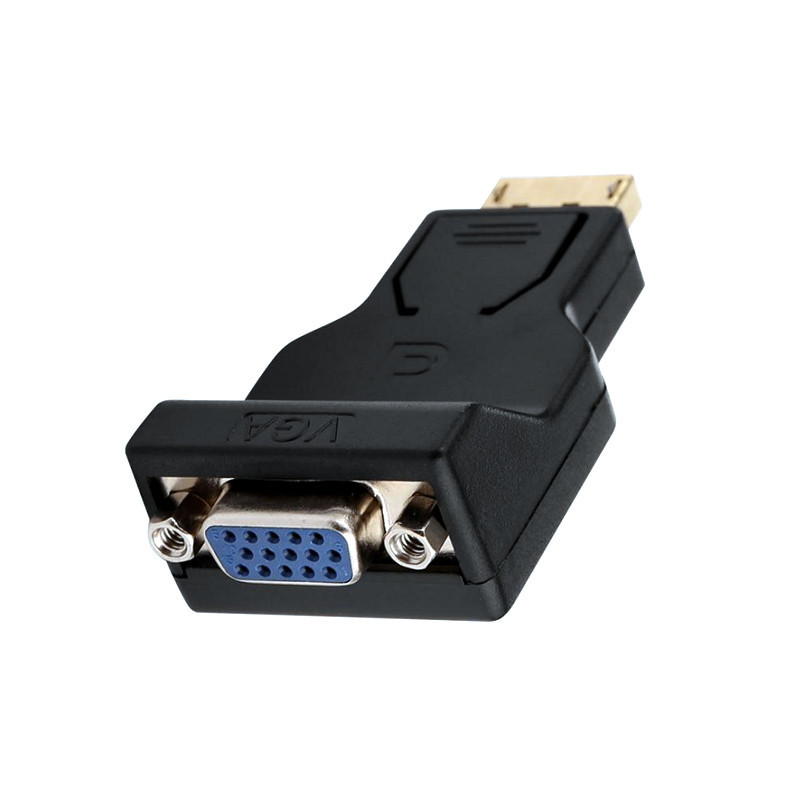 i-tec DP2VGAADA adattatore per inversione del genere dei cavi DisplayPort VGA Nero i-tec DP2VGAADA adattatore per inversione del genere dei cavi DisplayPort VGA Nero