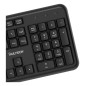 Vultech KM-811 tastiera Mouse incluso Ufficio USB QWERTY Italiano Nero
