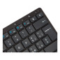 Vultech KEY-601WBT tastiera Ufficio USB + RF Wireless + Bluetooth QWERTY Italiano Nero Vultech KEY-601WBT tastiera Ufficio USB + RF Wireless + Bluetooth QWERTY Italiano Nero