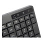 Vultech KM-841W tastiera Mouse incluso Ufficio Wireless a RF + USB QWERTY Italiano Nero Vultech KM-841W tastiera Mouse incluso Ufficio Wireless a RF + USB QWERTY Italiano Nero