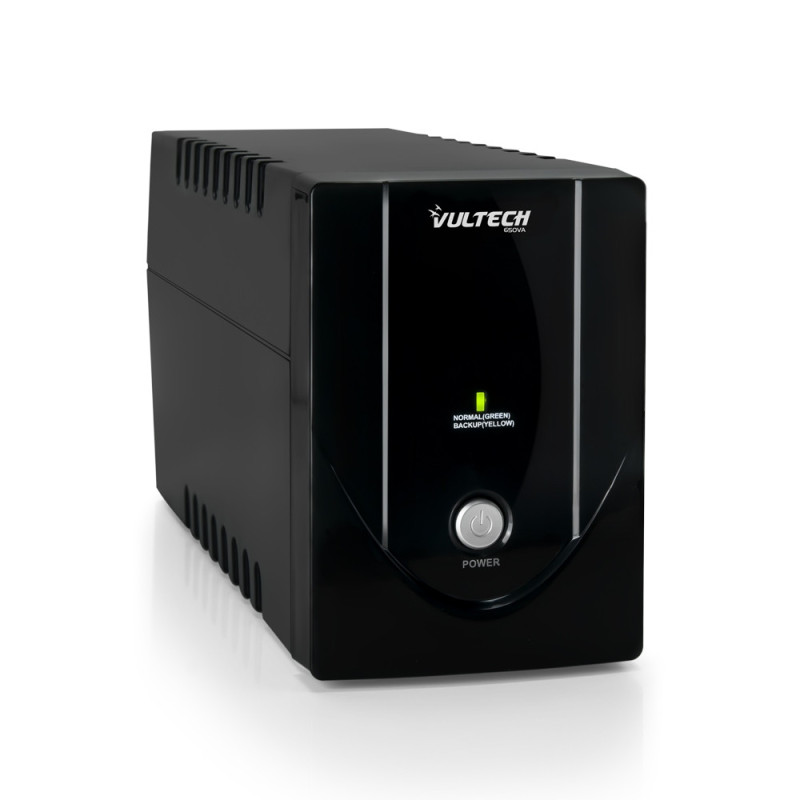 Vultech UPS650VA-LITE gruppo di continuità (UPS) A linea interattiva 0,65 kVA 360 W 2 presa(e) AC Vultech UPS650VA-LITE gruppo di continuità (UPS) A linea interattiva 0,65 kVA 360 W 2 presa(e) AC