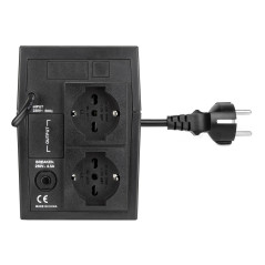 Vultech UPS800VA-LITE gruppo di continuità (UPS) A linea interattiva 0,8 kVA 440 W 2 presa(e) AC
