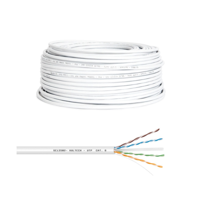 Vultech Matassa LAN 100 m Cat. 6 UTP Vultech Matassa LAN 100 m Cat. 6 UTP