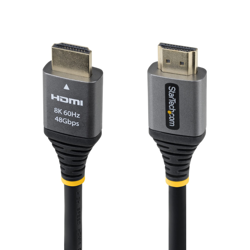 StarTech.com Cavo HDMI Ultra High Speed Certificato da 30 cm, HDMI 2.1, 8K 60Hz / 4K 120Hz, con HDR10+ ed eARC, Larghezza di