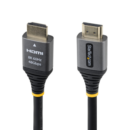 StarTech.com Cavo HDMI Ultra High Speed Certificato da 30 cm, HDMI 2.1, 8K 60Hz 4K 120Hz, con HDR10+ ed eARC, Larghezza di