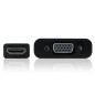 Vultech SN21707 cavo e adattatore video 1 m VGA (D-Sub) HDMI tipo A (Standard) Nero Vultech SN21707 cavo e adattatore video 1 m VGA (D-Sub) HDMI tipo A (Standard) Nero