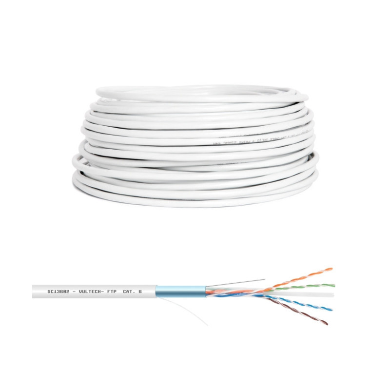 Vultech Matassa Lan 100 m Cat 6 FTP 23AWG Vultech Matassa Lan 100 m Cat 6 FTP 23AWG
