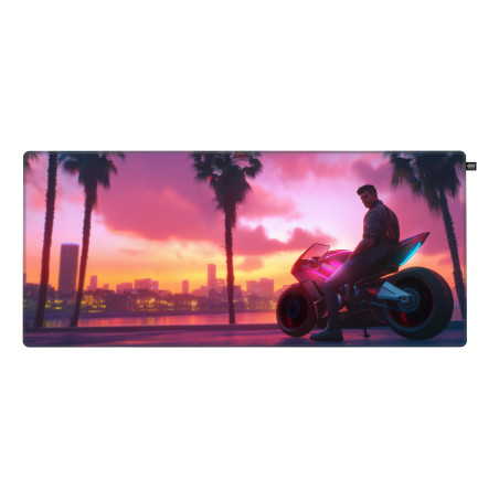 CHERRY XTRFY GP5 Miami Tappetino per mouse per gioco da computer Multicolore